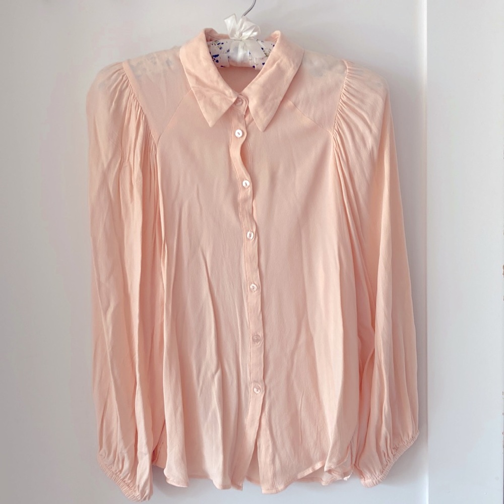 MANGO Button up women’s shirt size S